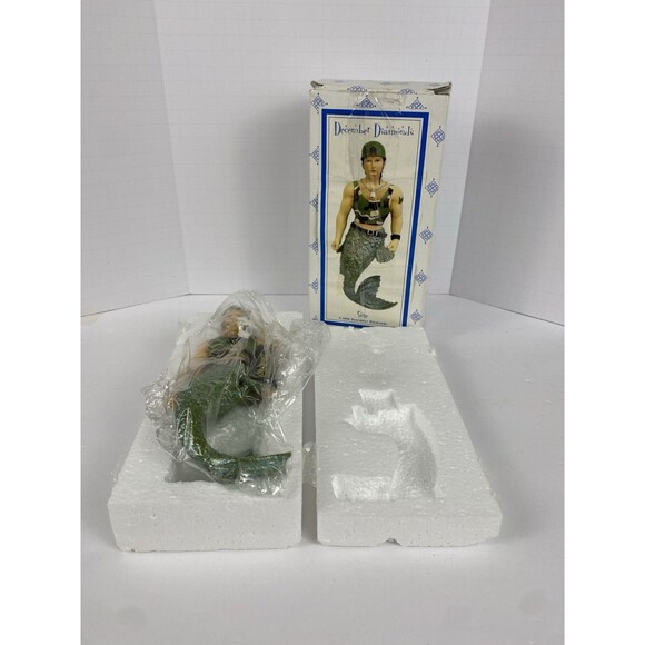 December Diamonds SARGE Christmas Ornament In Original Box Merman RETIRED 2006 - Picture 3 of 16